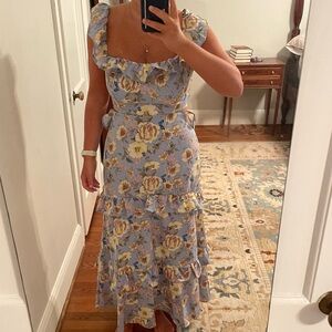 ASTR open back dress